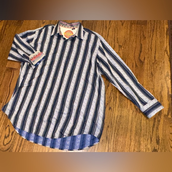 Robert Graham Stripped button down - Picture 1 of 6